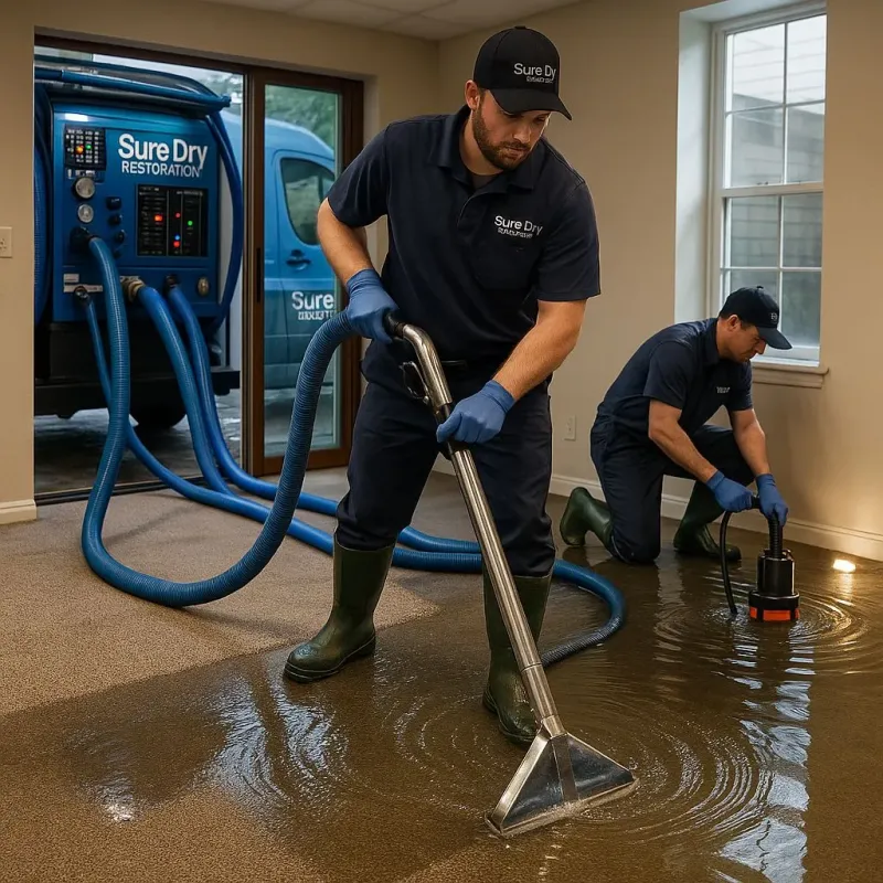 Water Extraction and Removal process in East Washington, PA